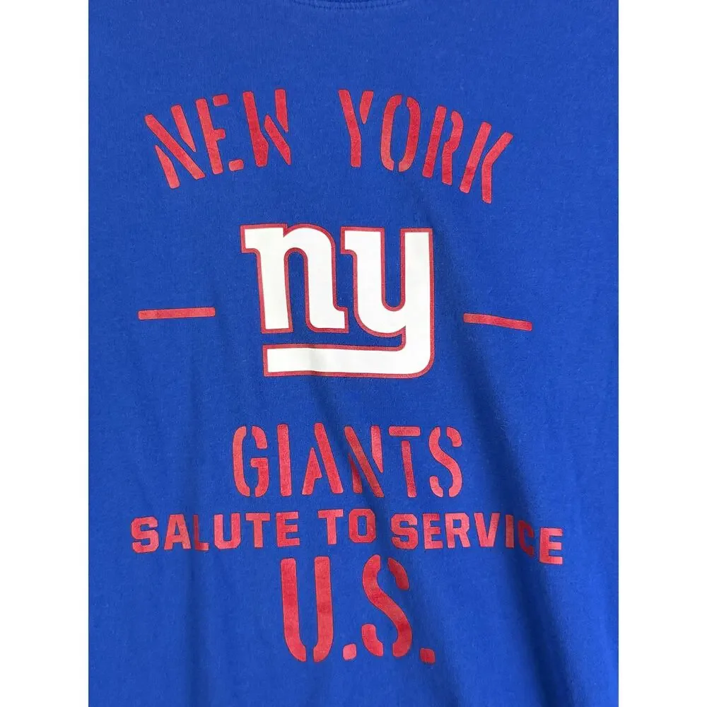 Nike New York‎ Giants NFL Salute To Service Long Sleeve Shirt Activewear Small